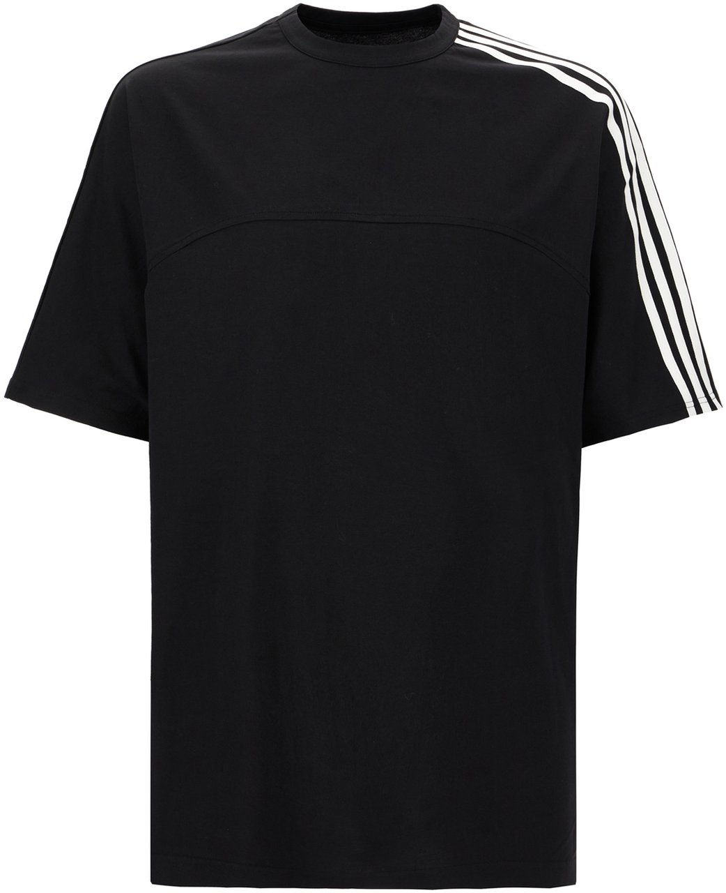 Y-3 Y-3 Black cotton t-shirt Zwart