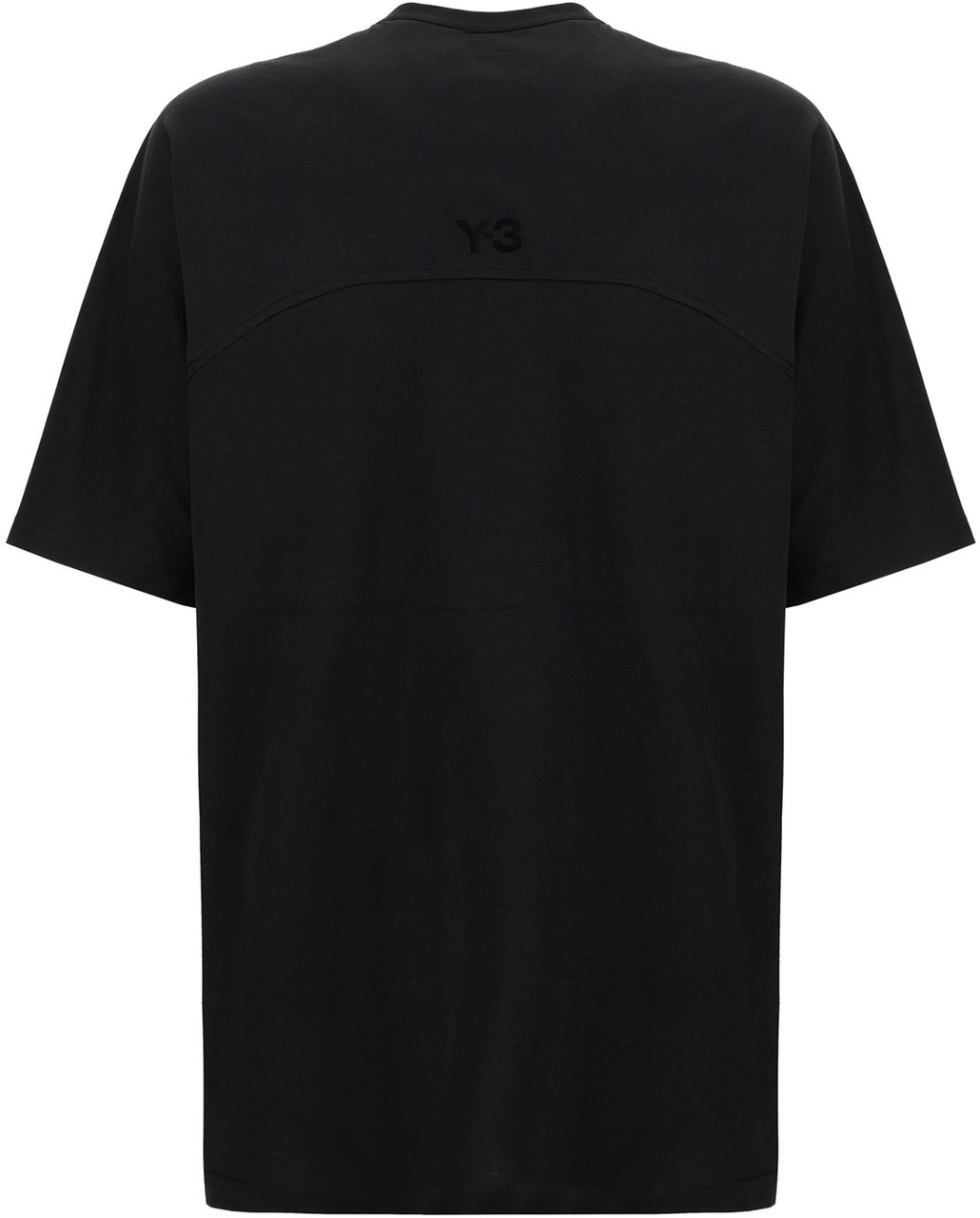 Y-3 Y-3 Black cotton t-shirt Zwart