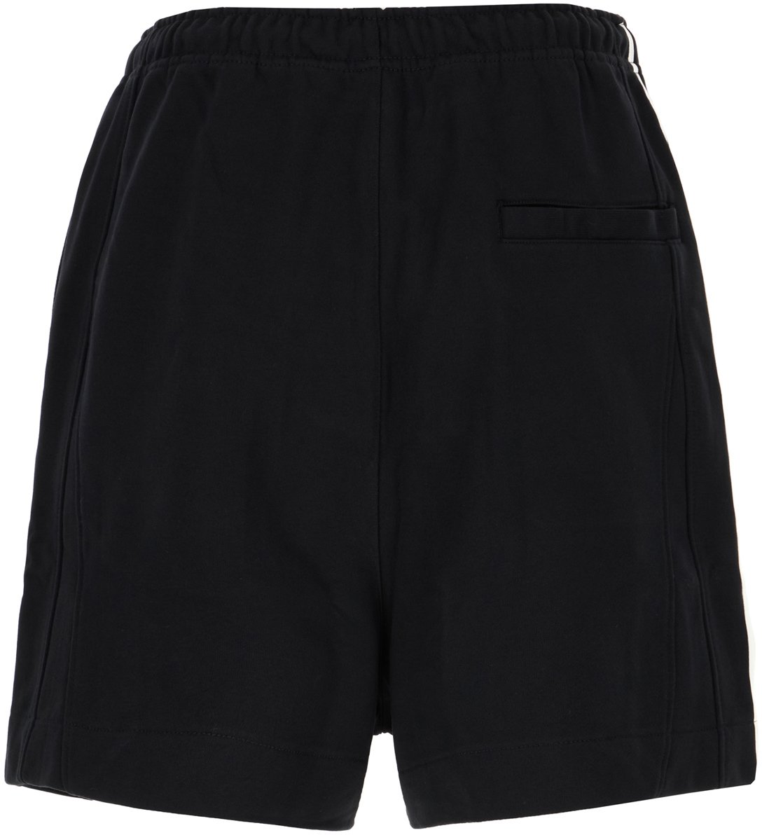Y-3 Y-3 Black cotton bermuda shorts Zwart