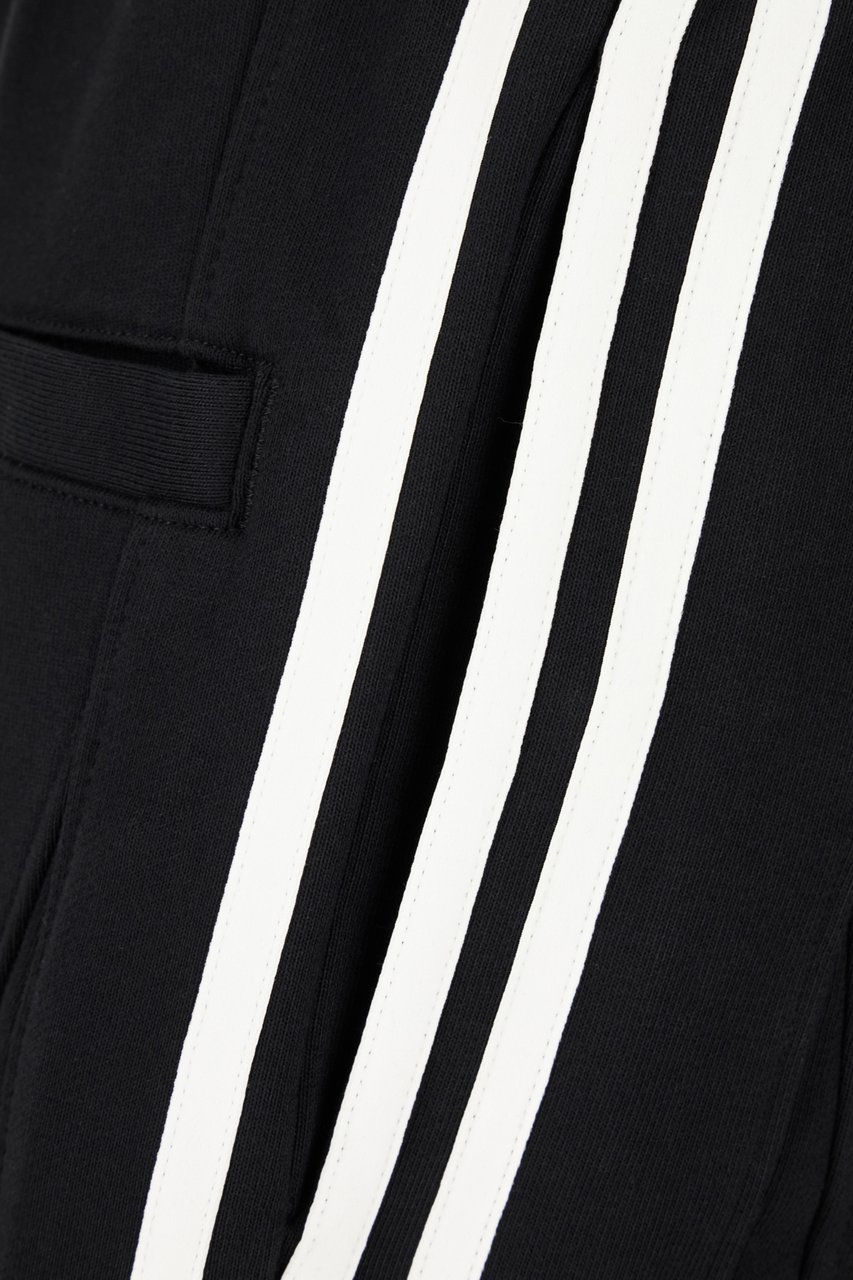 Y-3 Y-3 Black cotton bermuda shorts Zwart