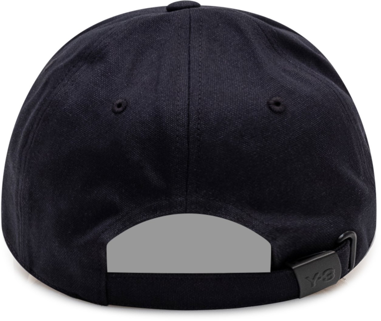 Y-3 Cappello con logo frontale Zwart