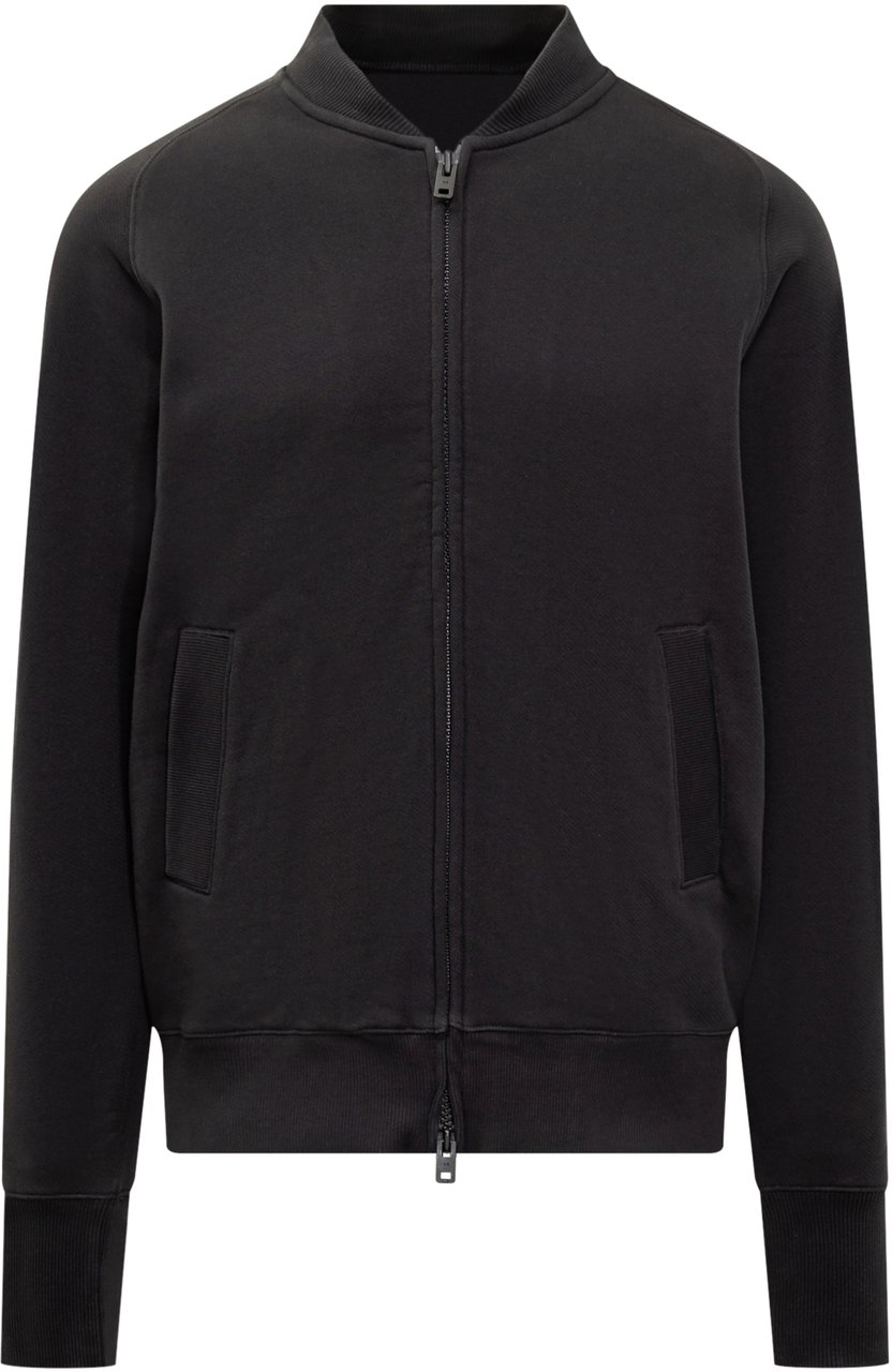 Y-3 Y-3 Felpa Full Zip Nera Zwart