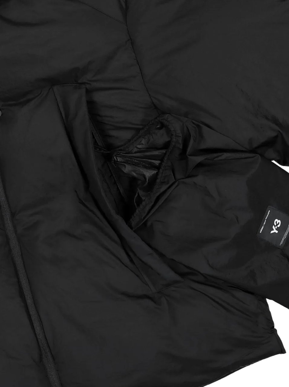 Y-3 Puff Jkt Black Zwart