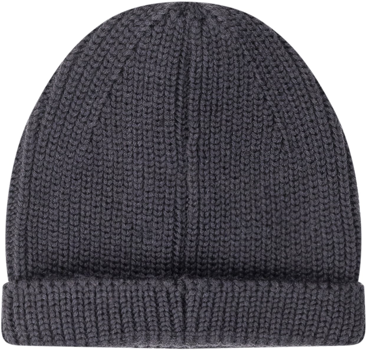 Y-3 Y-3 Beanie Nero Logo Yohji Yamamoto Donkergrijs