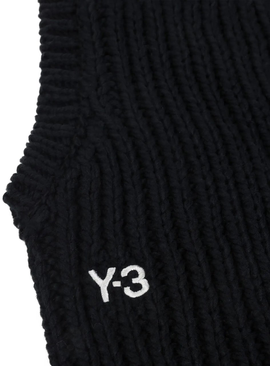 Y-3 Knit Hood Black Zwart