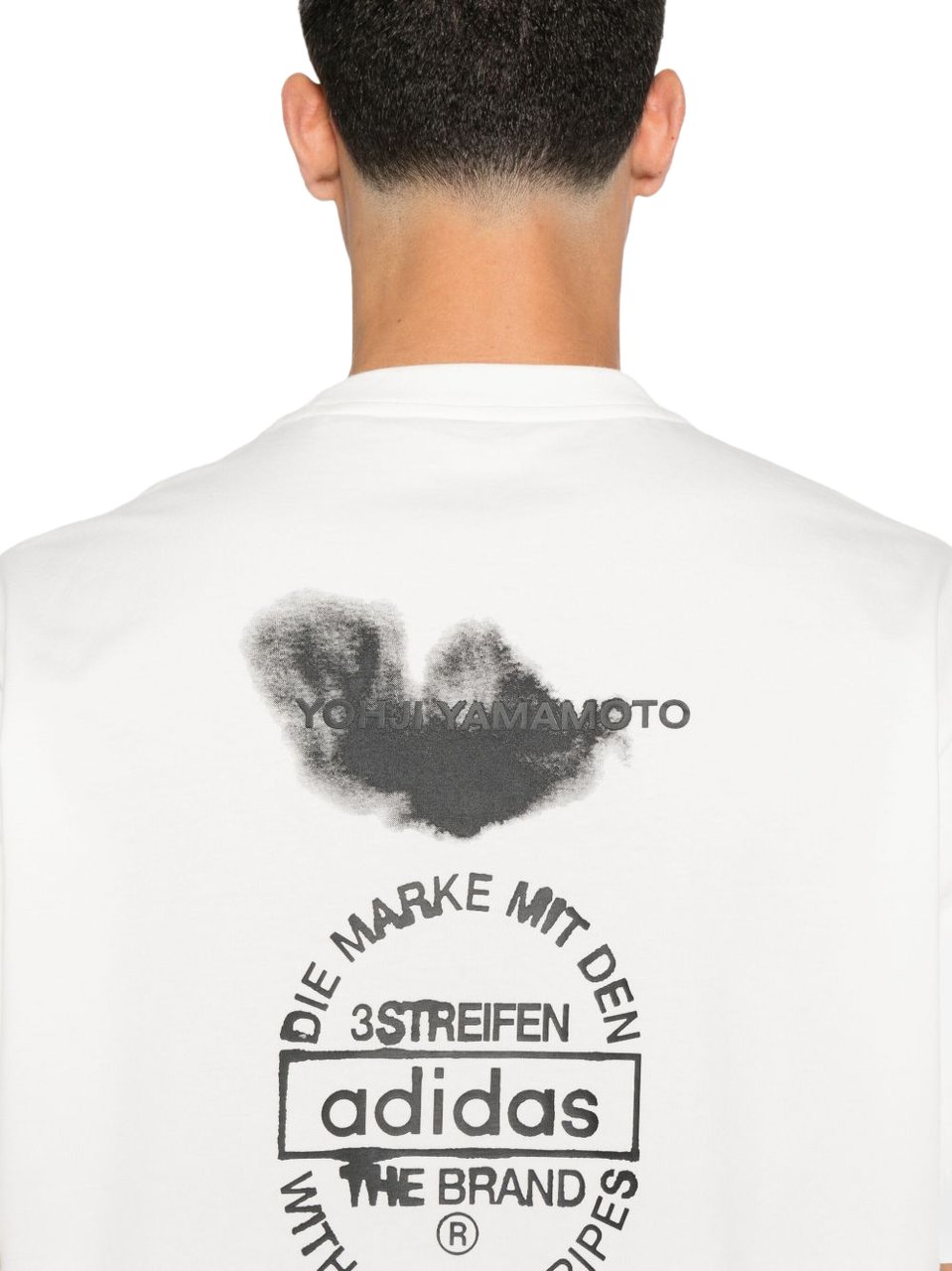 Y-3 T-Shirts And Polos White Wit