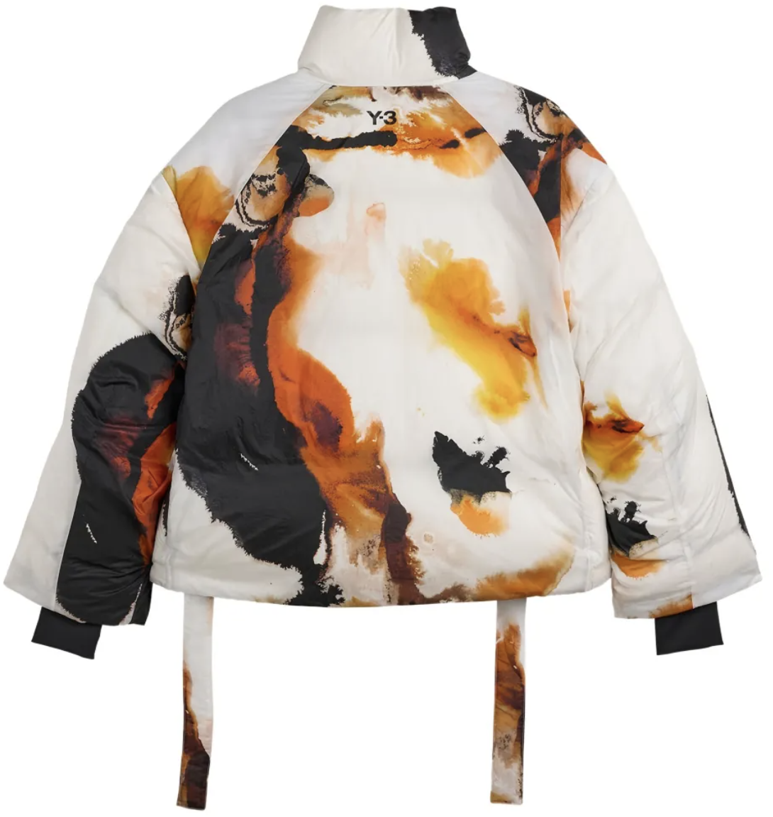 Y-3 Puffy Jkt Multco/white Wit