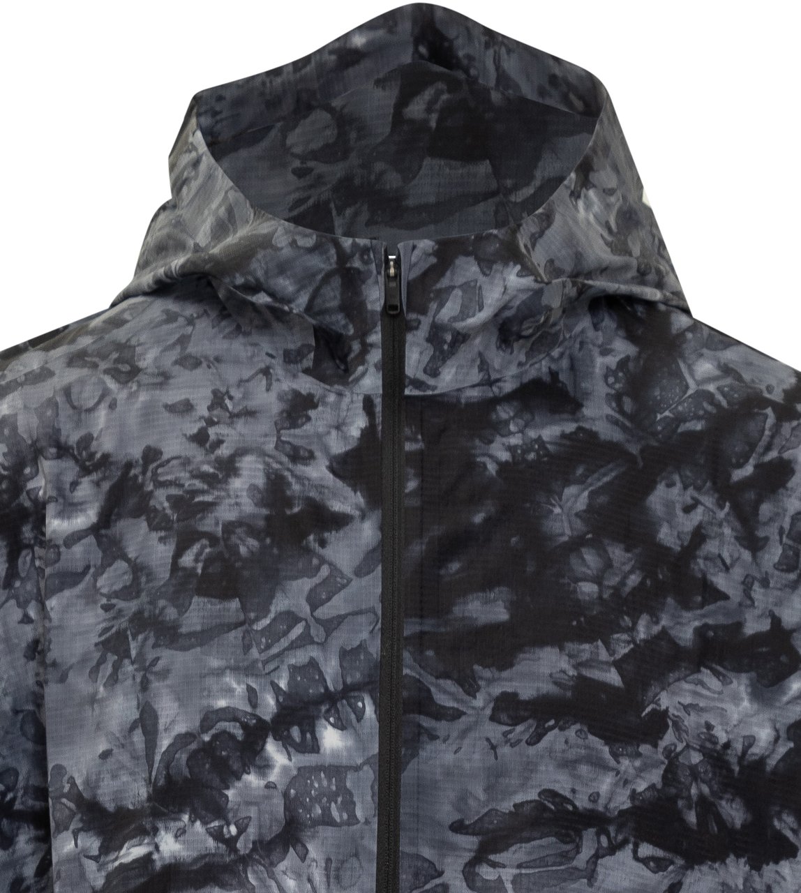 Y-3 Y-3 Giacca Con Cappuccio Stampata Zwart