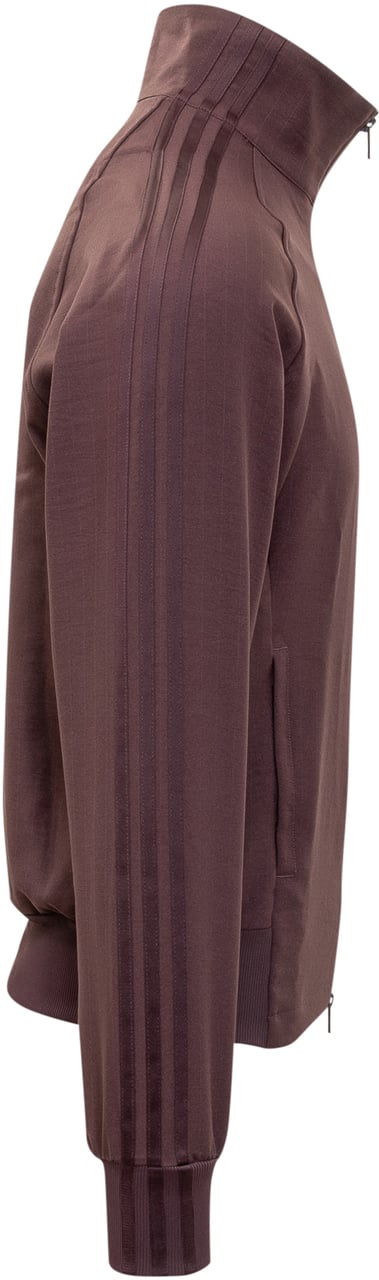 Y-3 Giacca sportiva bordeaux zip intera Y-3 Maroon