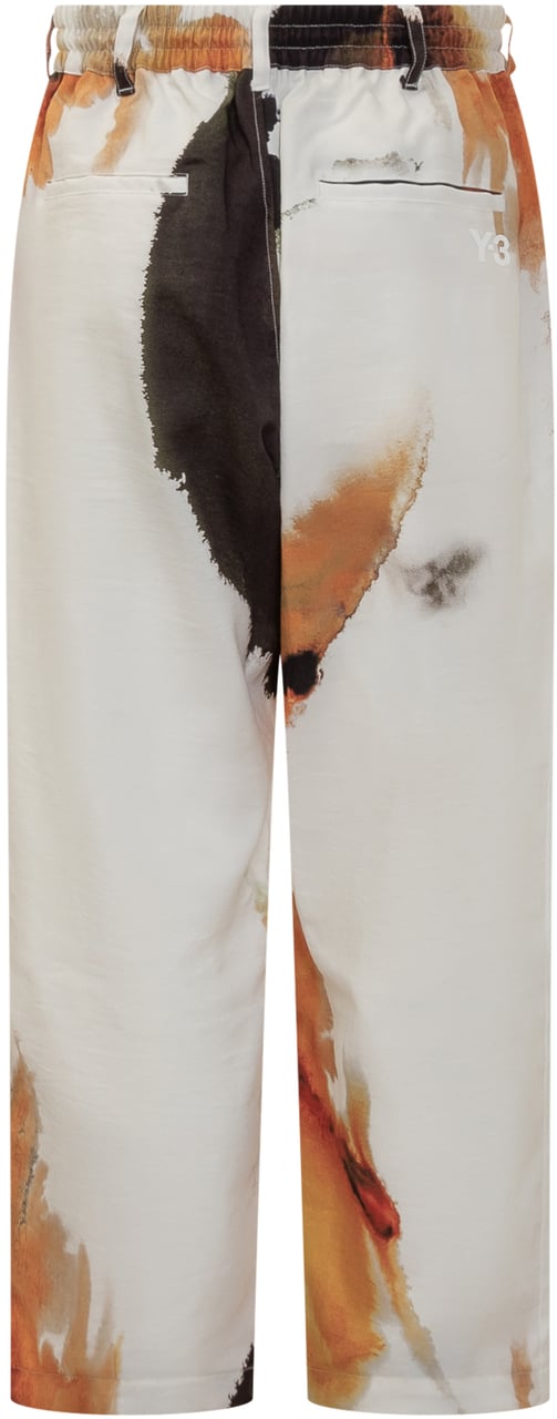 Y-3 Pantaloni Y-3 Wit