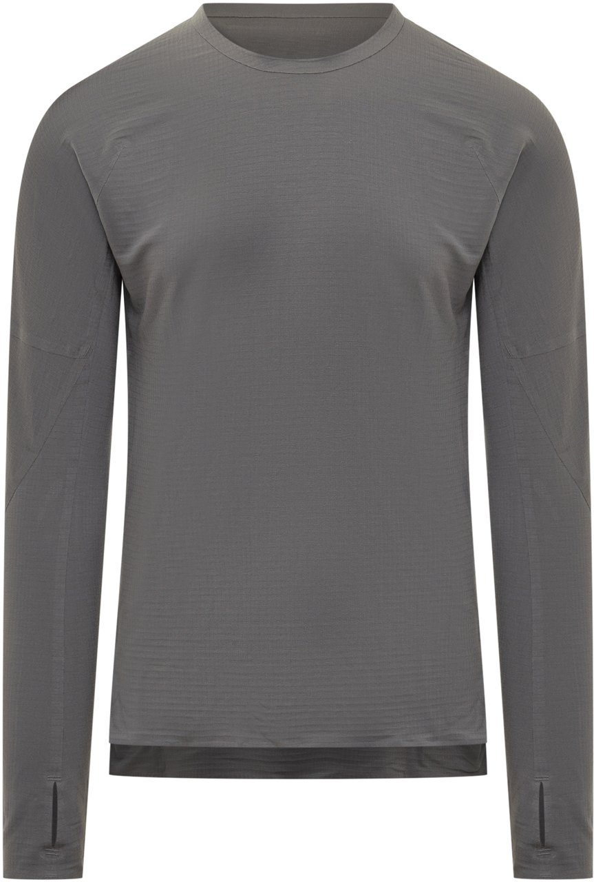 Y-3 Y-3 Maglia Tecnica a Maniche Lunghe Grijs
