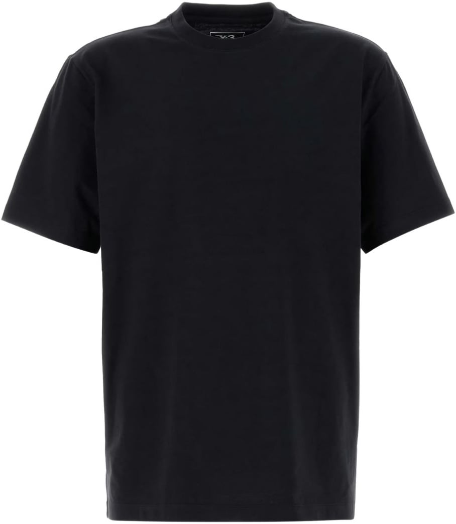 Y-3 T-Shirts And Polos Black Zwart