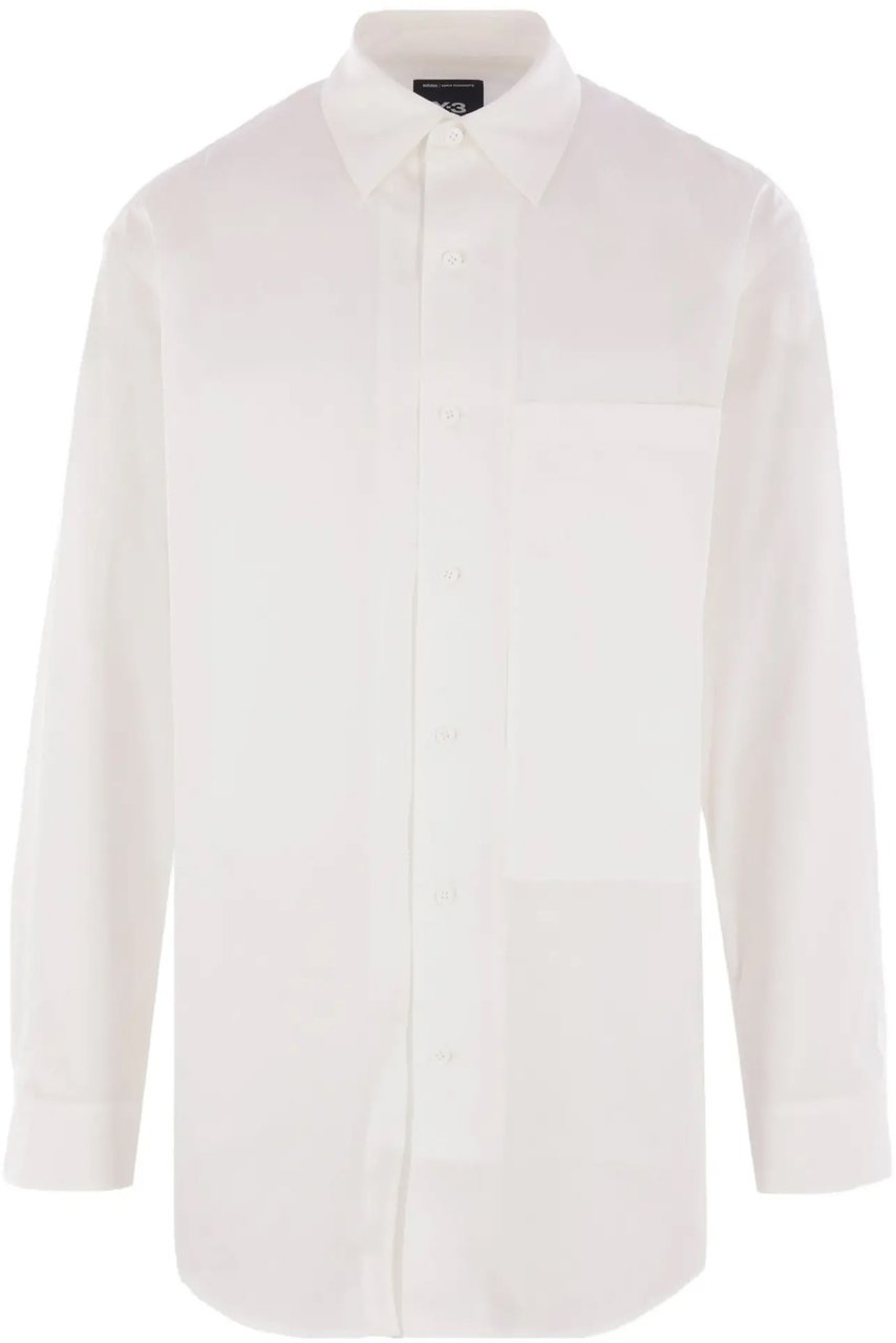 Y-3 New Shirt Cwhite Wit