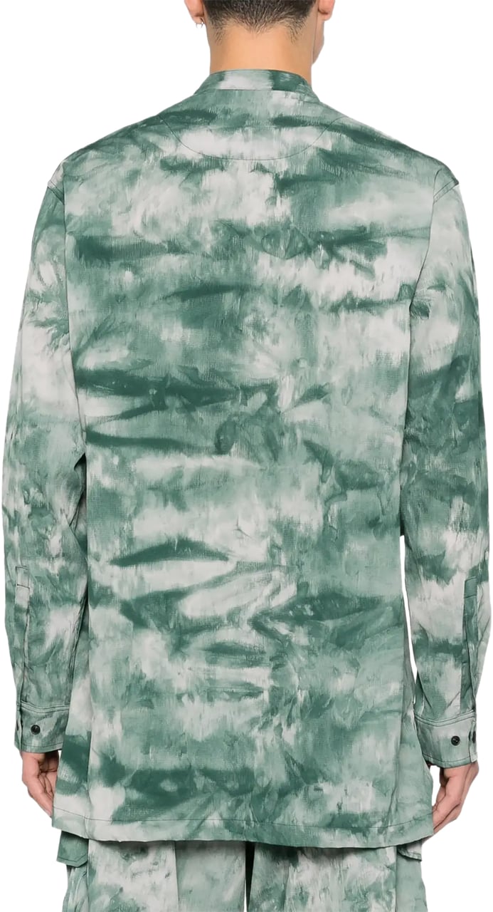 Y-3 Ut Aop Overshirt Multicolor Divers