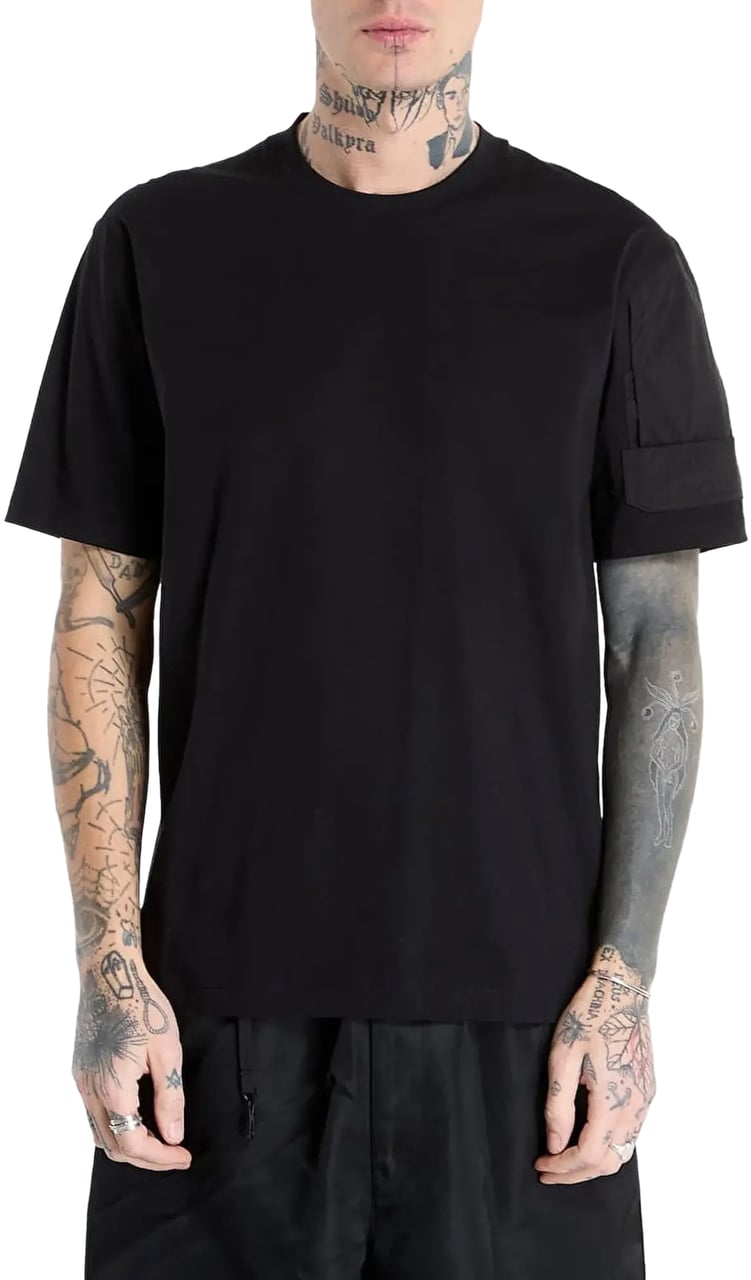 Y-3 Ut Ss Tee Black Zwart