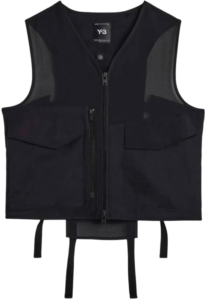 Y-3 Tact Ut Vest Black Zwart