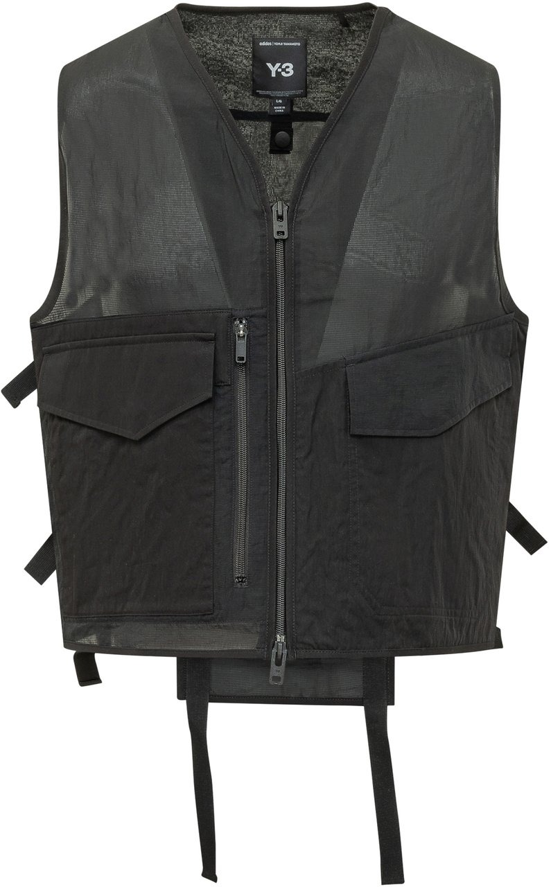 Y-3 Tact Ut Vest Black Zwart