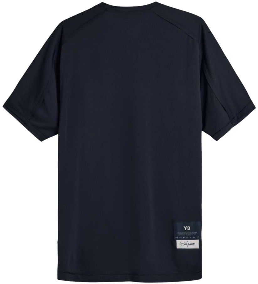 Y-3 T-Shirts And Polos Black Zwart