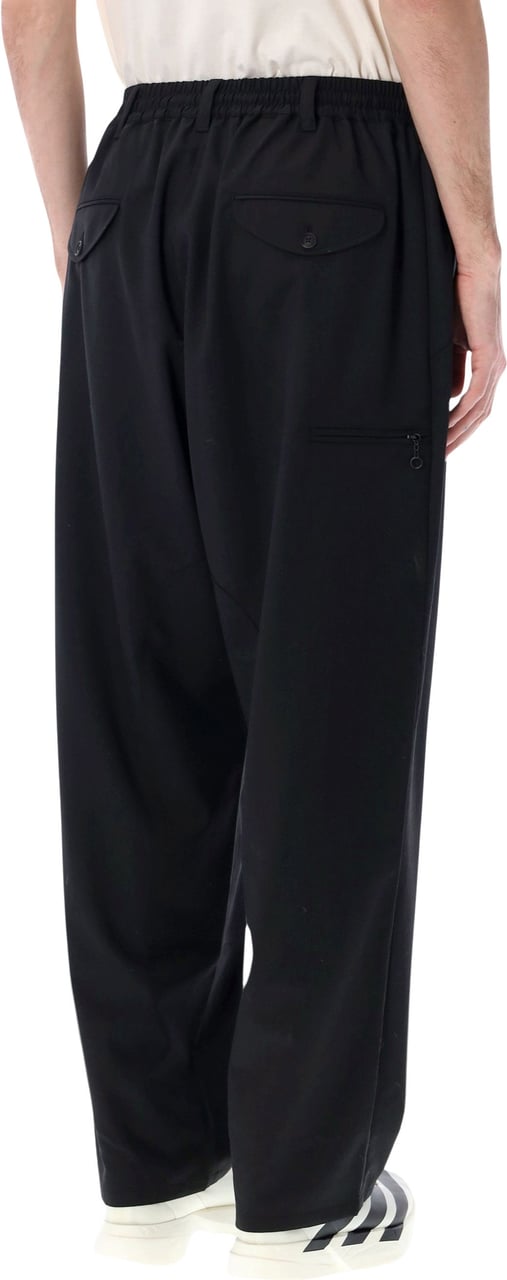 Y-3 Wool Jogging Nero Zwart