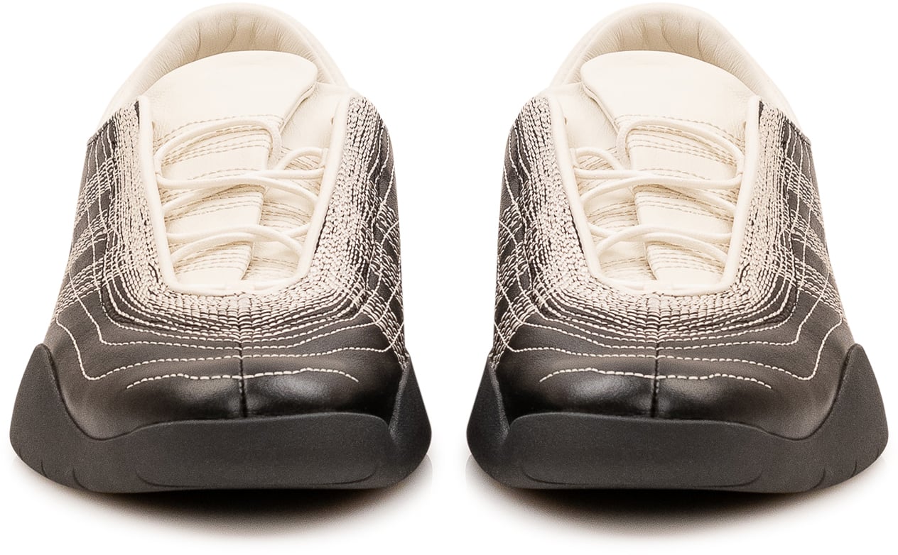 Y-3 Sneakers Regu con Ricamo Zwart