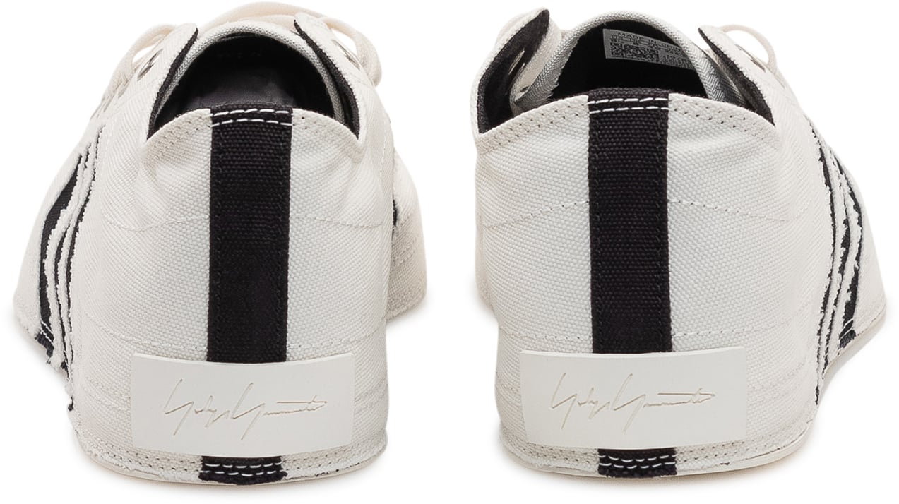 Y-3 Sneakers Nizza Lo con Lacci Wit