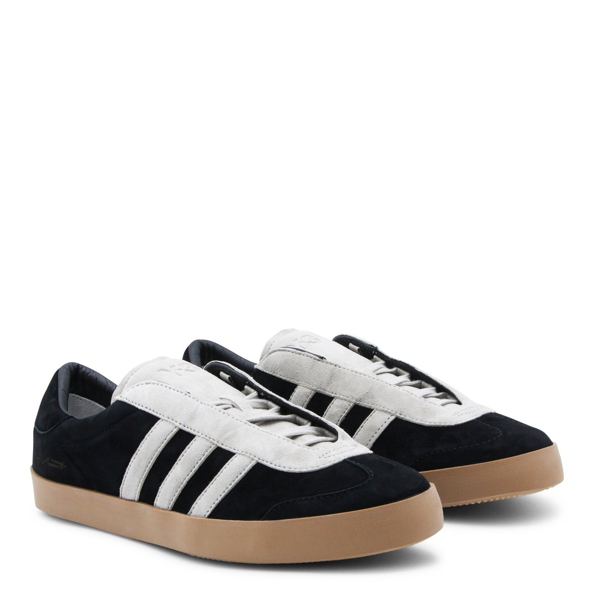 Y-3 Black Gazelle Sneakers Zwart