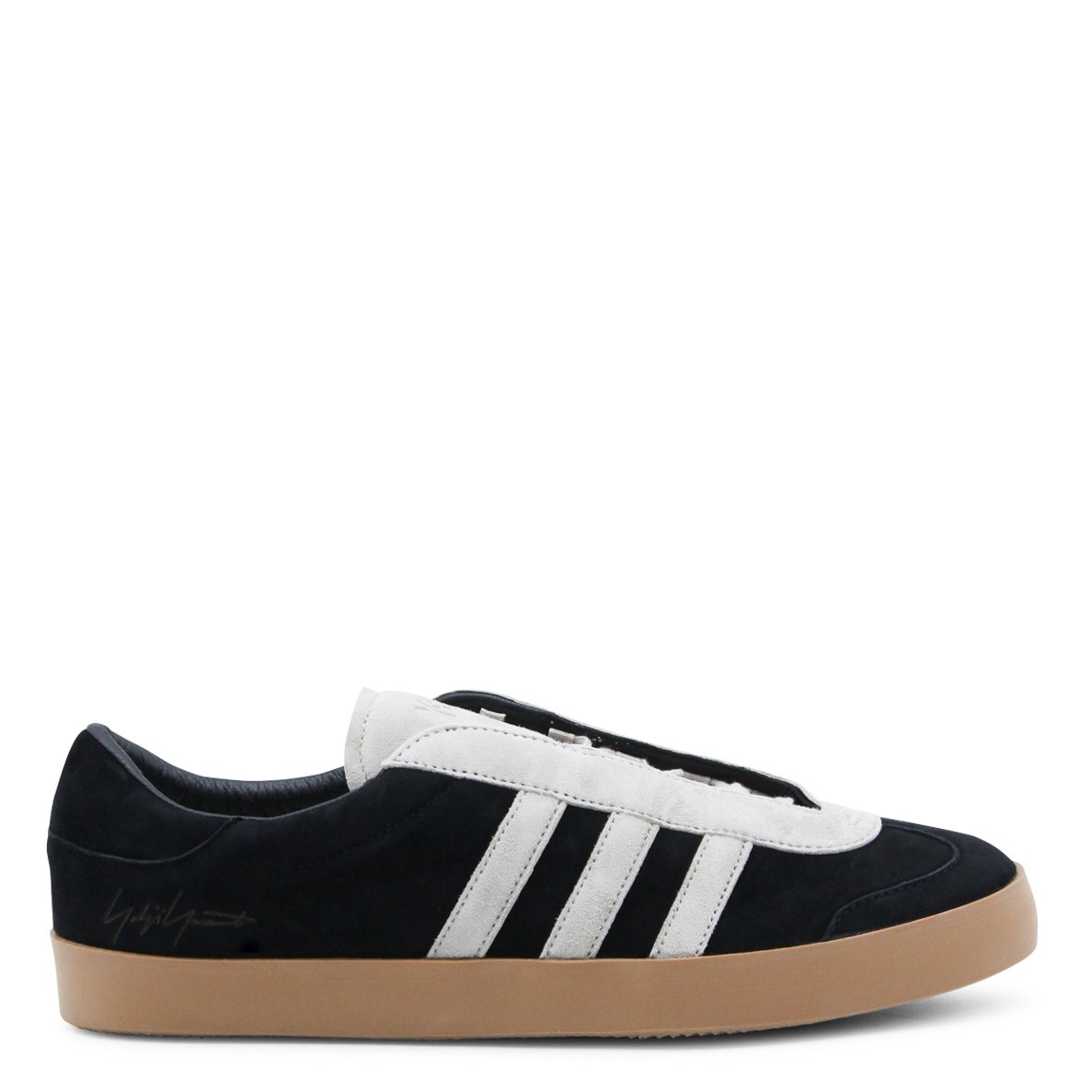 Y-3 Black Gazelle Sneakers Zwart