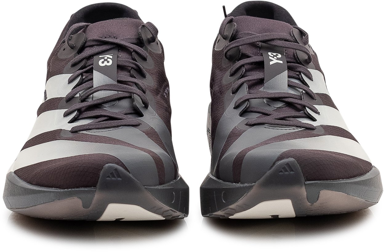 Y-3 Sneakers running dal design dinamico Donkergrijs