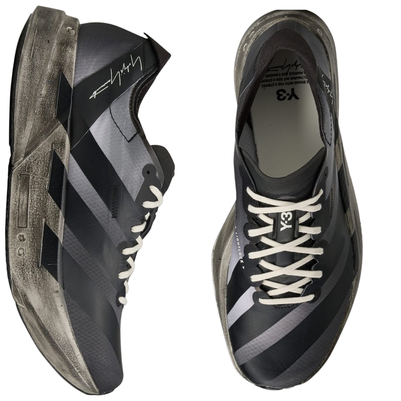 Y-3 Adios Pro 4 Sneakers Grijs