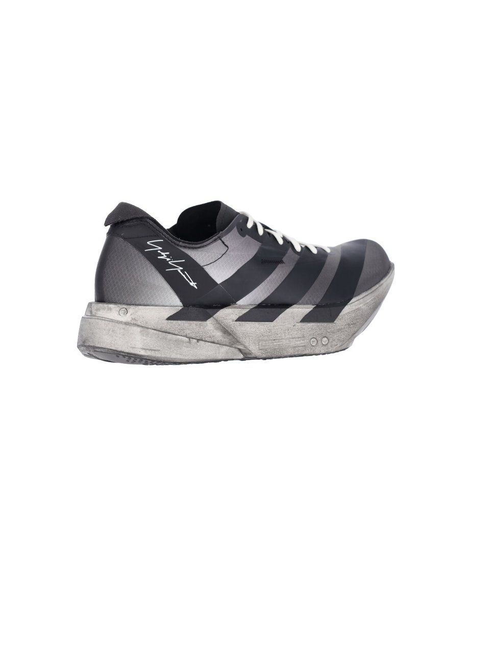 Y-3 Black Adios Pro 4 Technical Fabric Sneakers Zwart