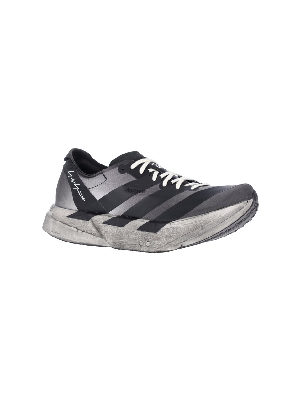 Y-3 Black Adios Pro 4 Technical Fabric Sneakers Zwart