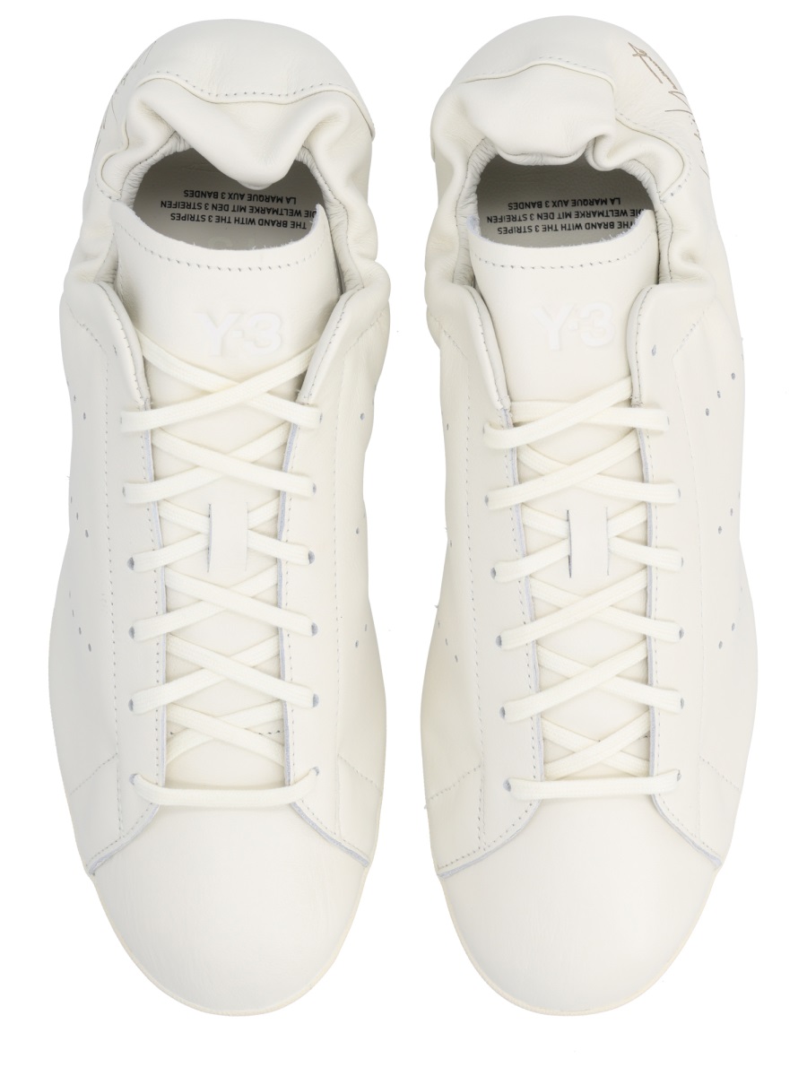 Y-3 Stan Smith Lo Pro Leather Sneakers Neutraal