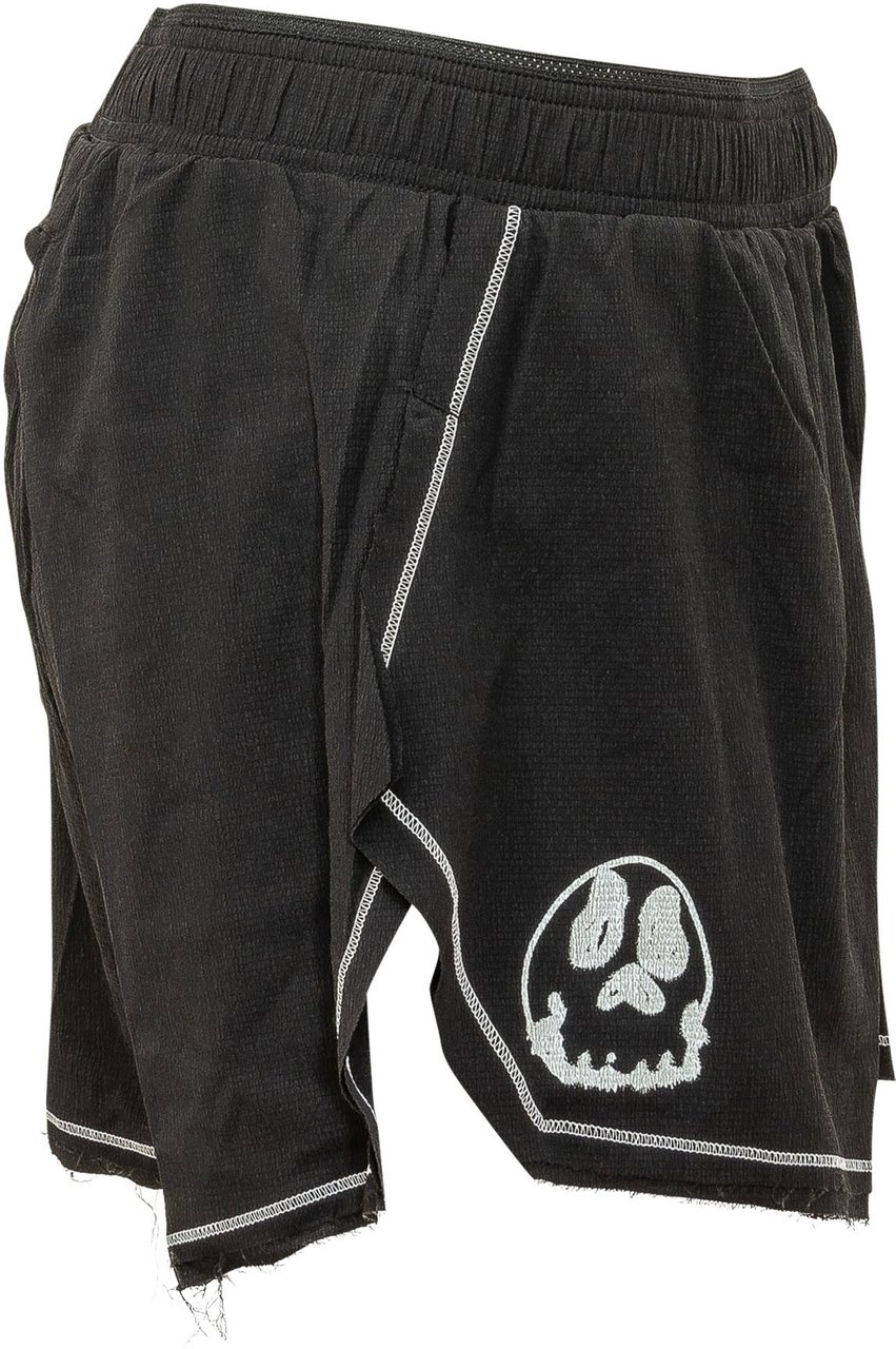 Y-3 Short da Corsa con Pannelli Sovrapposti Donkergrijs