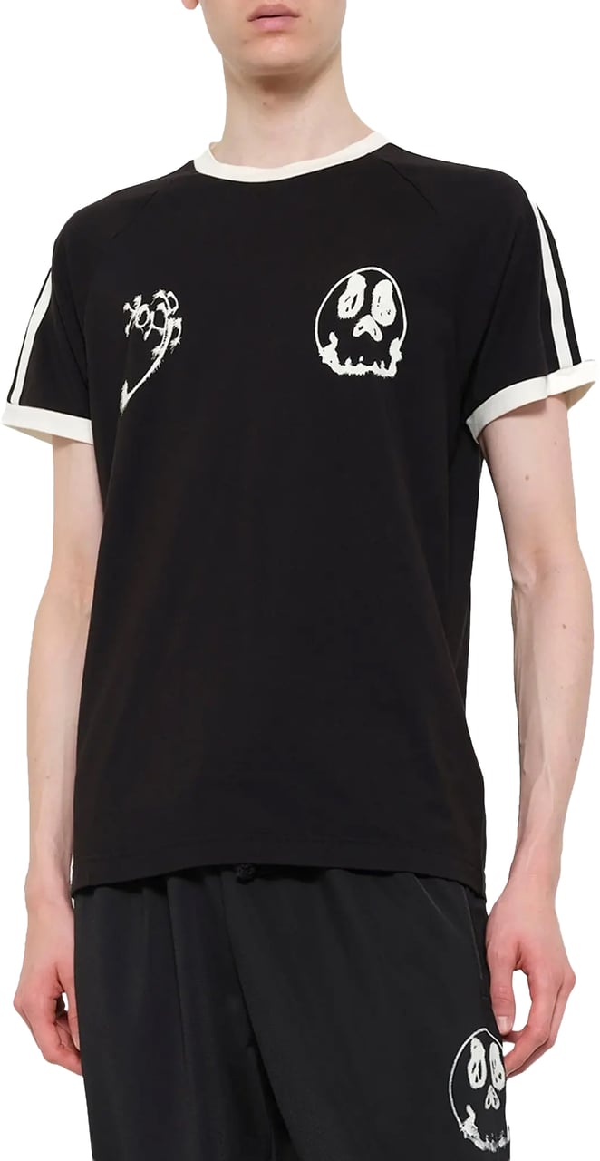 Y-3 Gfx Cali Ss Tee Black Zwart
