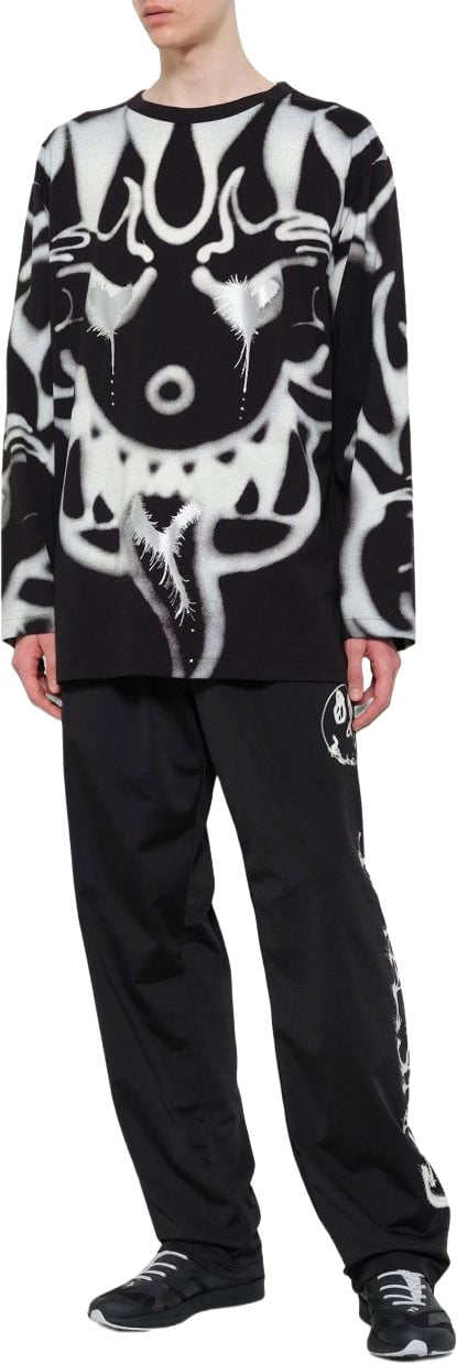 Y-3 T-Shirts And Polos Black Zwart