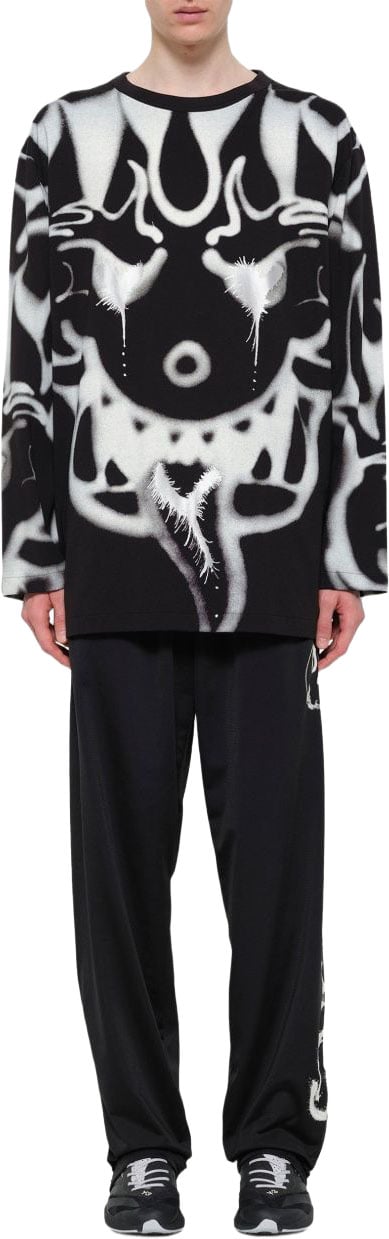 Y-3 T-Shirts And Polos Black Zwart