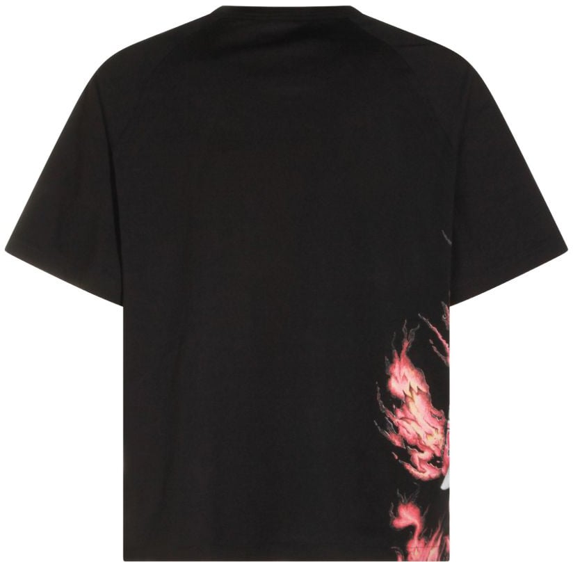 Y-3 T-Shirts And Polos Black Zwart