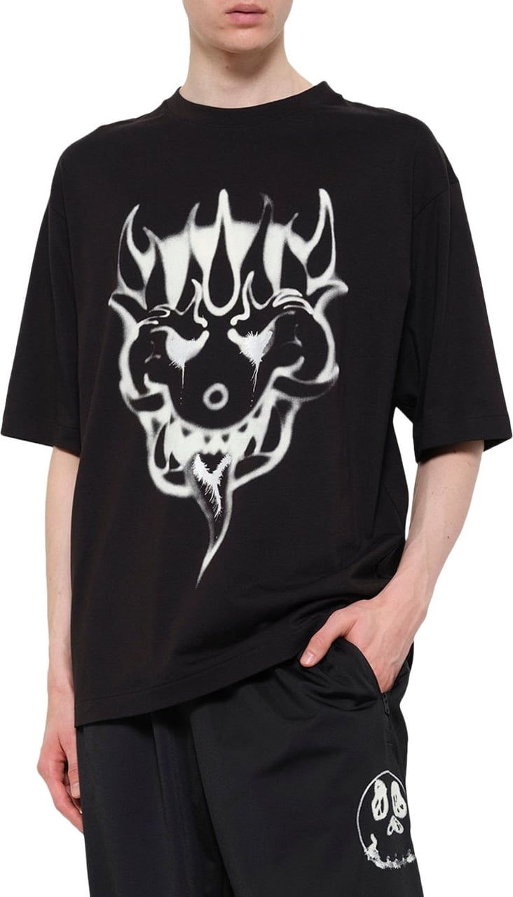 Y-3 T-Shirts And Polos Black Zwart