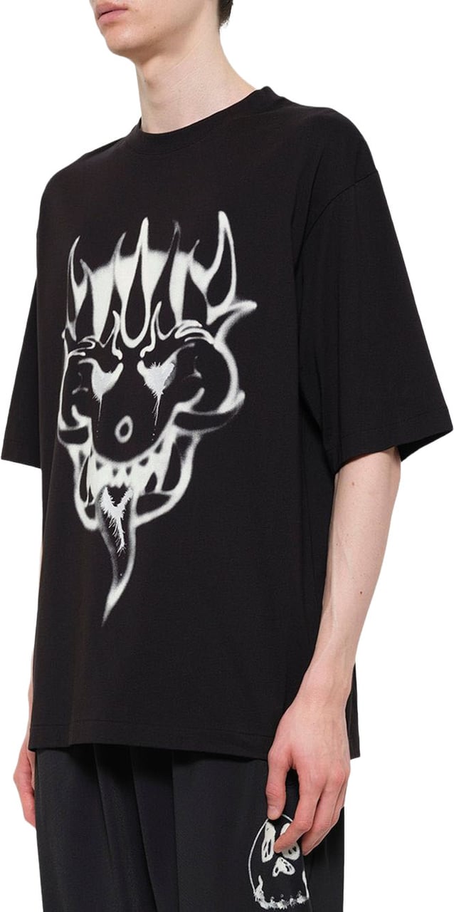 Y-3 T-Shirts And Polos Black Zwart