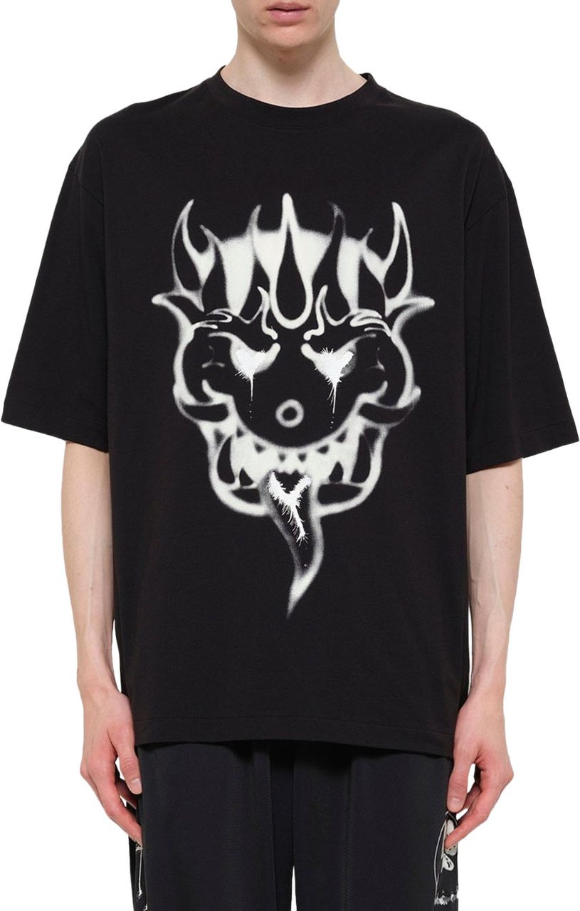 Y-3 T-Shirts And Polos Black Zwart
