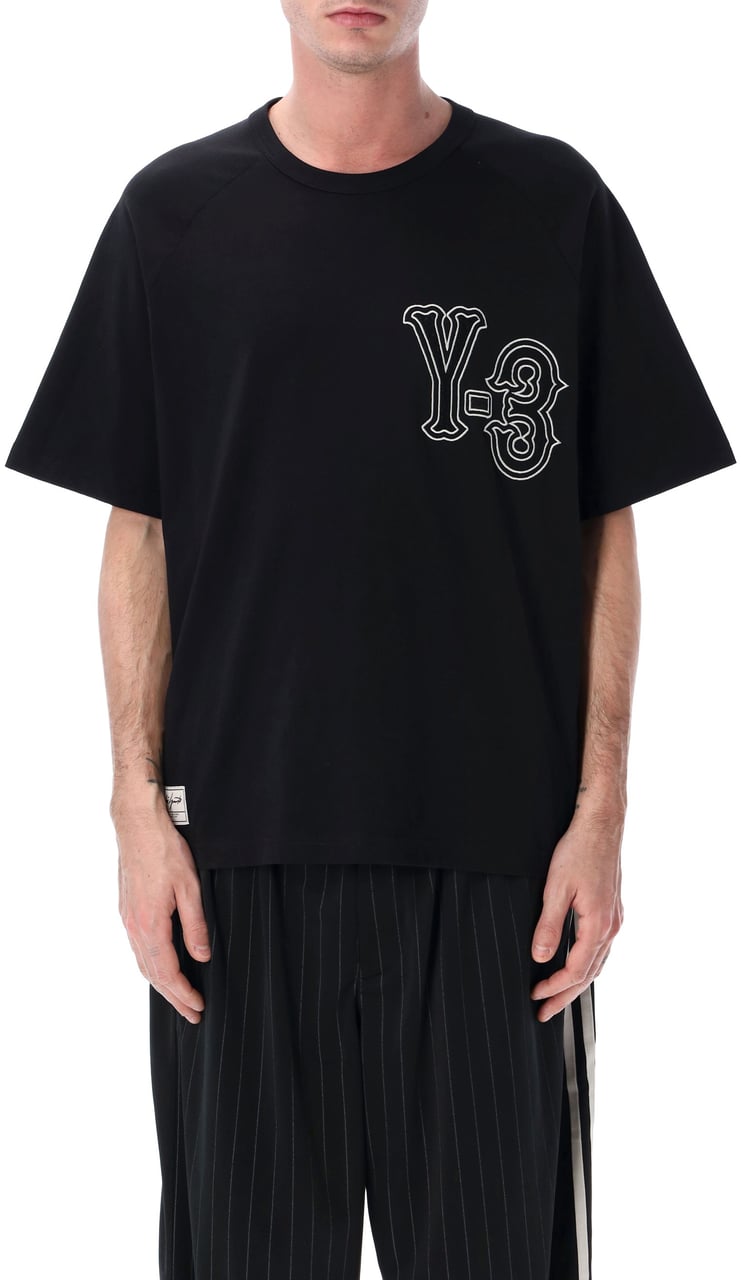 Y-3 Elite 5 Tee Nero Zwart