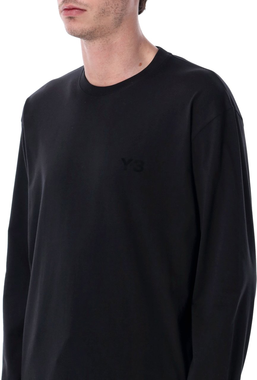 Y-3 Classic L/S Tee Nero Zwart