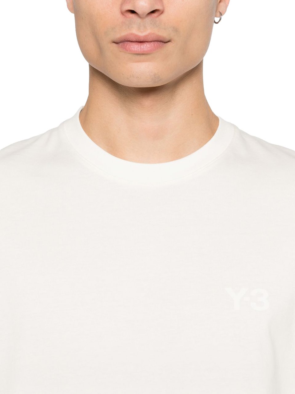Y-3 T-Shirts And Polos White Wit