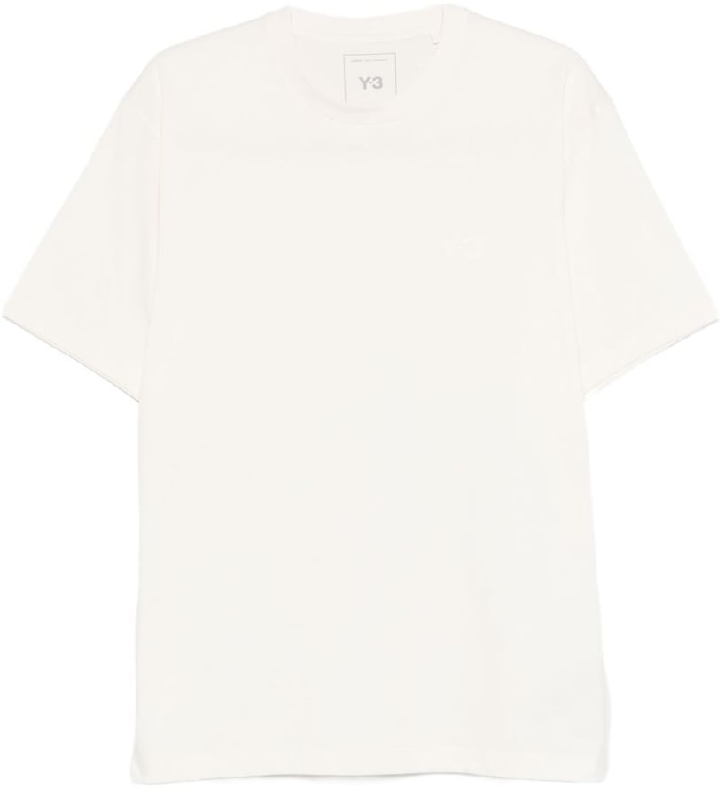 Y-3 T-Shirts And Polos White Wit