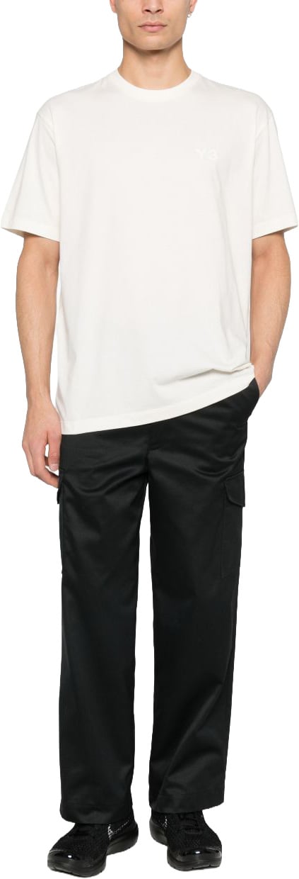 Y-3 T-Shirts And Polos White Wit