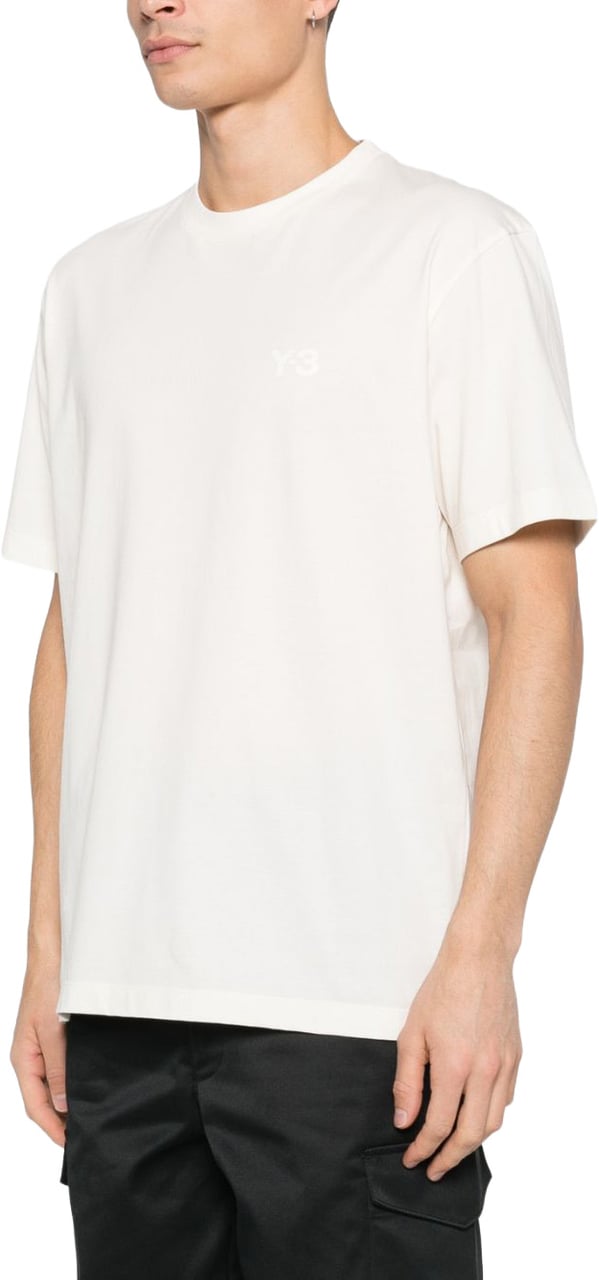 Y-3 T-Shirts And Polos White Wit