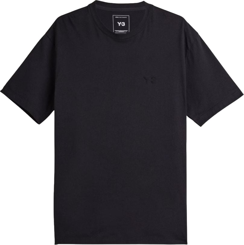 Y-3 T-Shirts And Polos Black Zwart