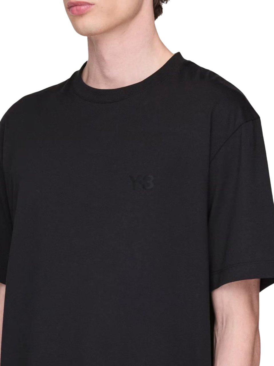 Y-3 T-Shirts And Polos Nero Zwart