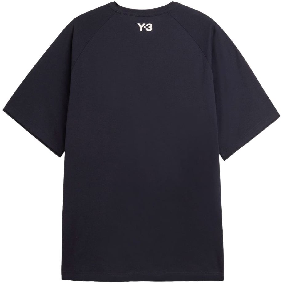 Y-3 T-Shirts And Polos Black Zwart