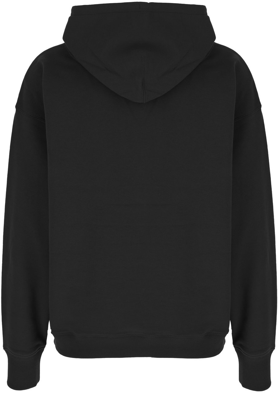 Y-3 Y3 Adidas Black cotton sweatshirt Zwart